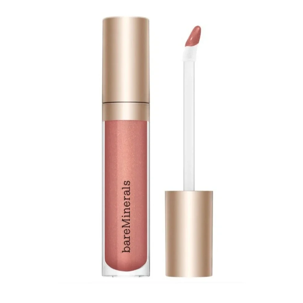 bareMinerals Mineralist Lip Gloss‎ Balm Ingenuity Dusty Rose Shimmer Vegan 4ml